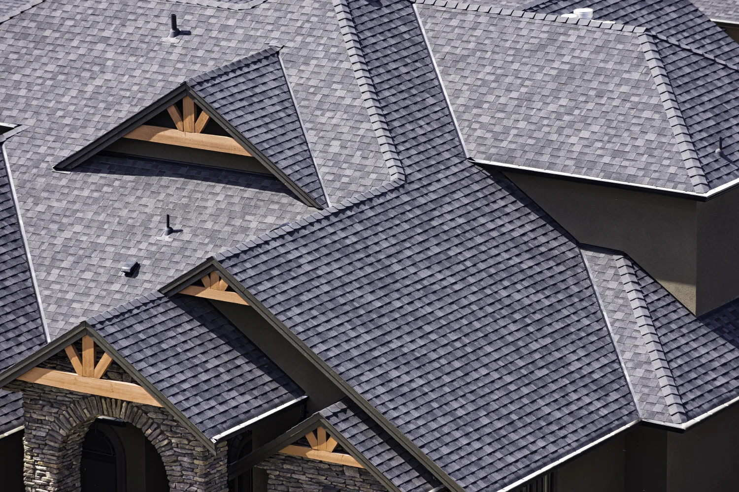 Beautiful roofing craftsmanship